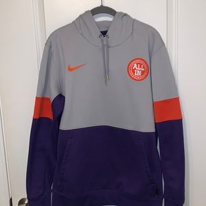 Clemson Nike Dri-Fit Football Swearshirt/Hoodie